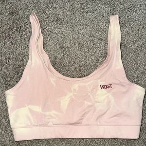 Vans Women’s Pink Sports Bra MEDIUM